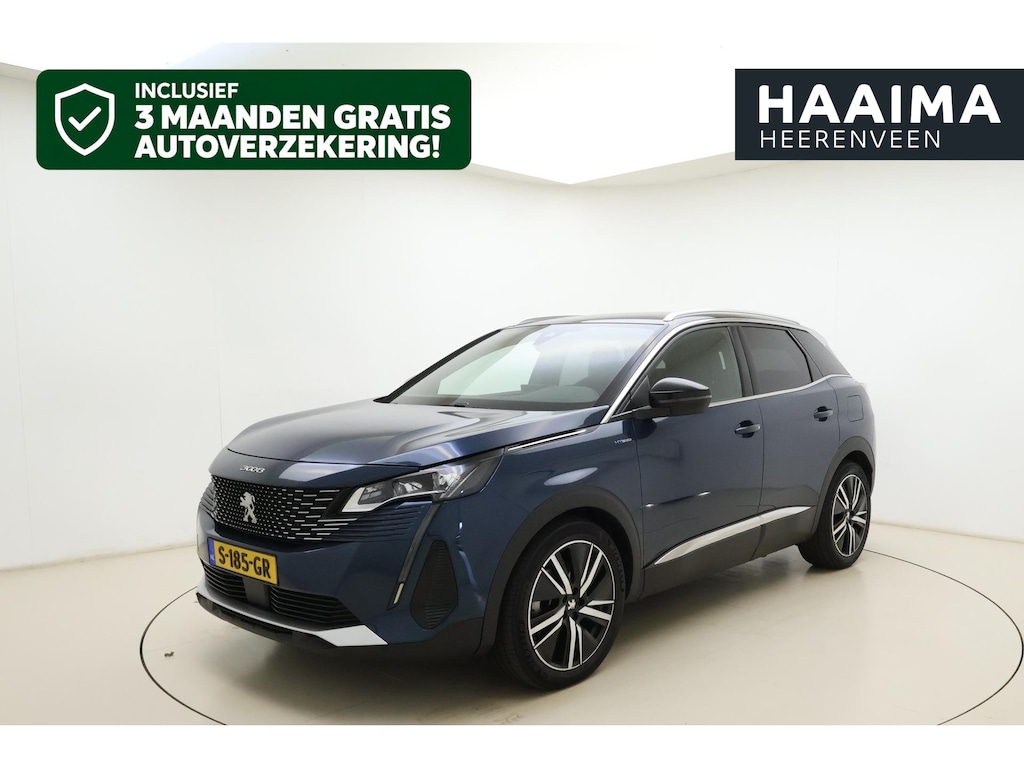 Peugeot 3008 1.6 HYbrid GT 225 PK | Trekhaak | Electrische Achterklep | Focal Hi-Fi | Stoelverwarming | Keyless | Navigatie | Adaptieve Cruise Control