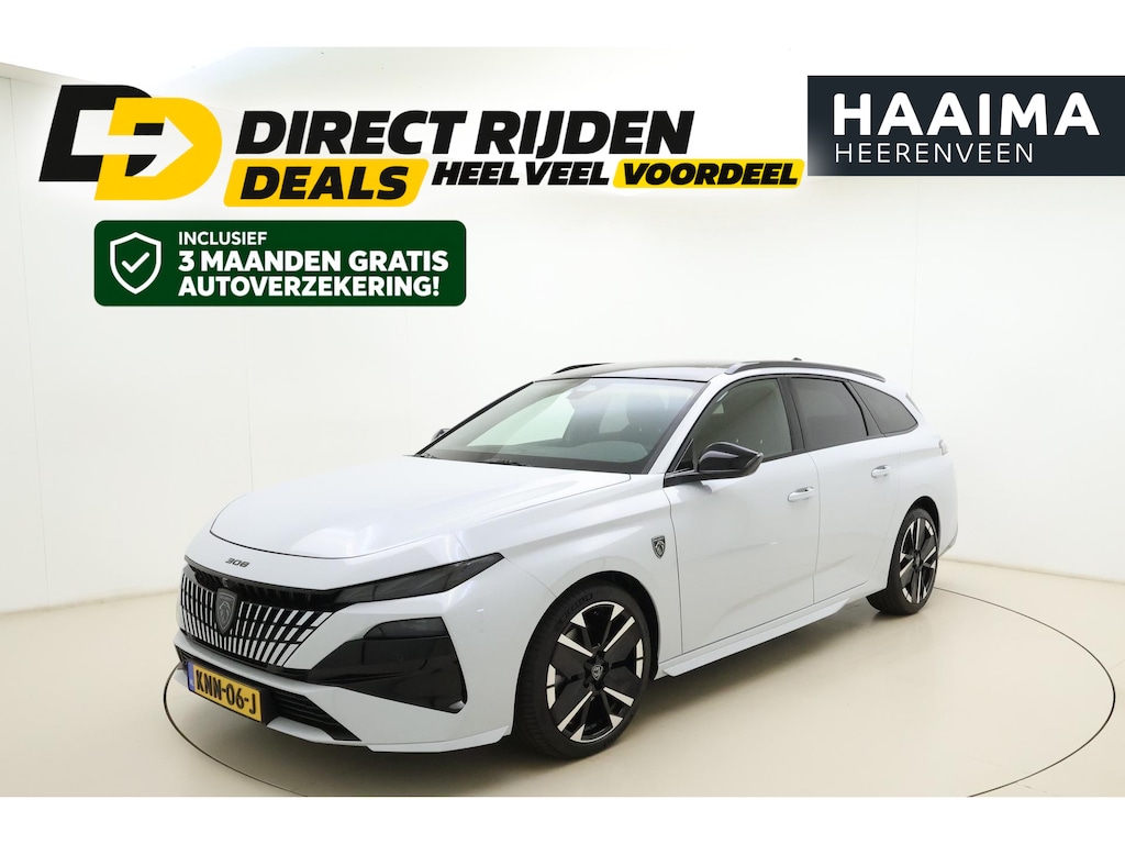 Peugeot 308 SW 1.2 Hybrid 145 e-DCS6 GT DEMO | Alcantara | Trekhaak | 360 Vision | Sensation Pack | Navigatie | Climate Control