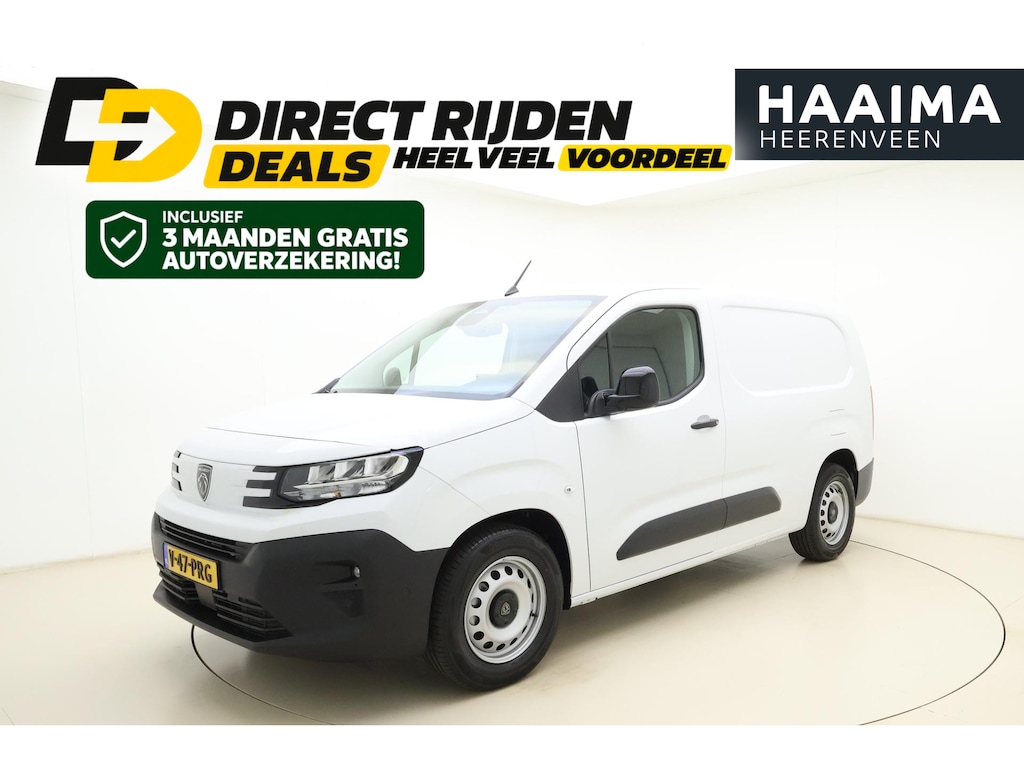 Peugeot e-Partner 136 L2 50 kWh DEMO | Camera | 3zitplaatsen | betimmering