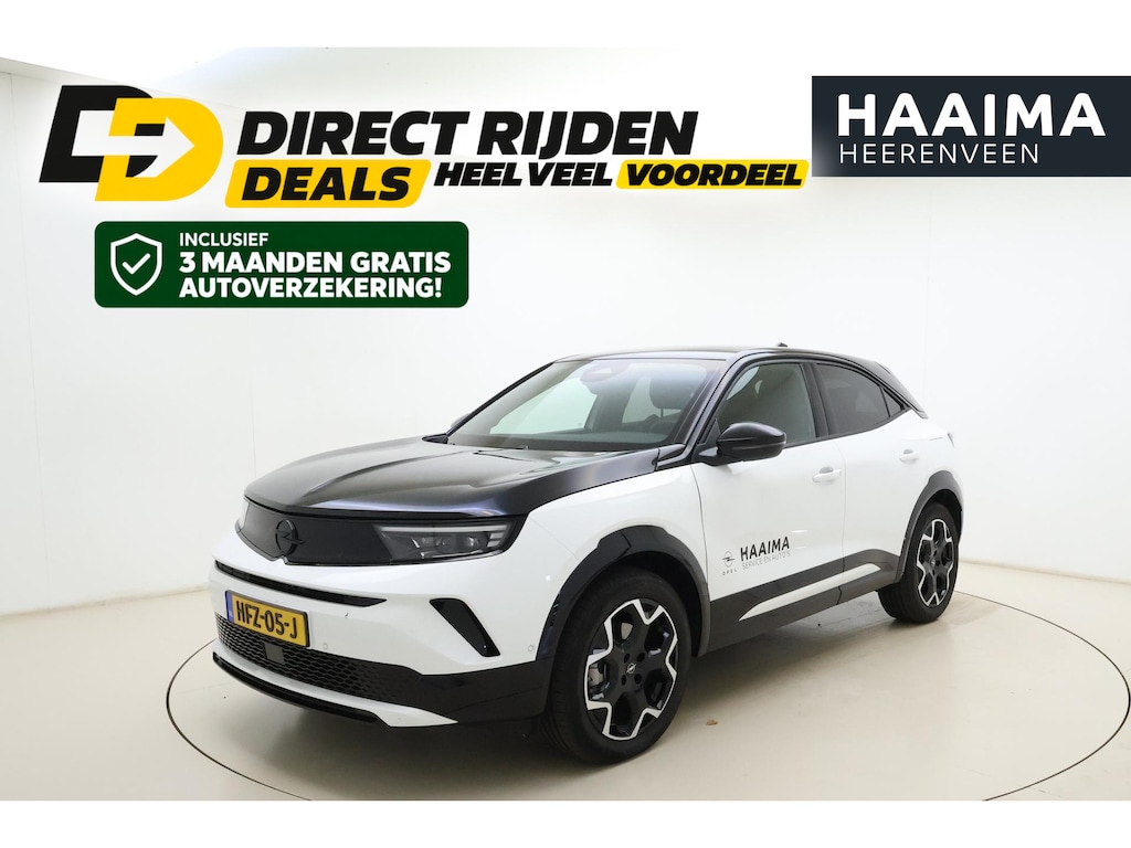 Opel Mokka-e Electric GS 54 kWh DEMO VOORDEEL € 7.000 | 400km WLTP | Navigatie | LED Matrix | Warmtepomp | 18'' lichtmetalen velgen | Two-Tone Dak & Motorkap