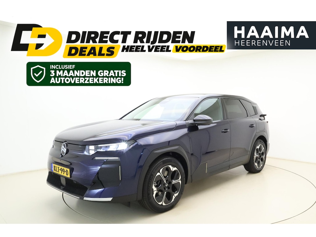 Citroën C5 Aircross Plus Comfort Range 74 kWh Demo | WLTP 519km | Warmtepomp | Electrische Achterklep | Stuurverwarming