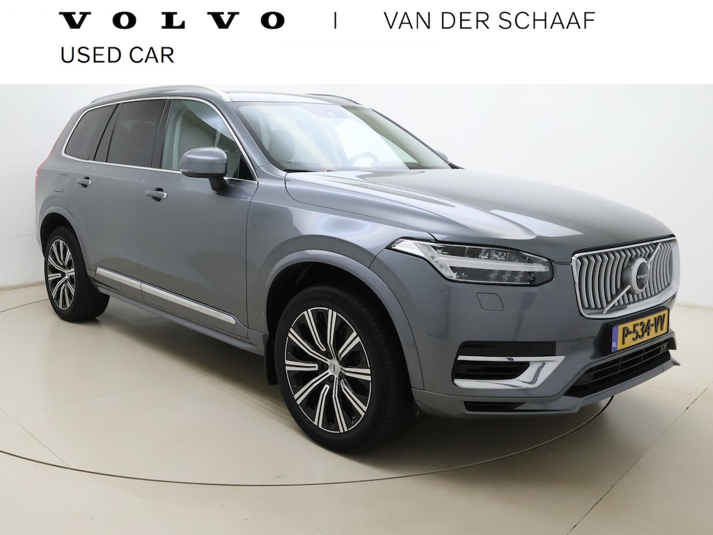 Volvo XC90 T8 390pk AWD Inscription / Blond Leder / Head-Up / ACC / BLIS / Full-LED / El. Stoelen / Trekhaak / Lederen Dashboard / 20'' / Getint Glas / Keyless / Getint Glas / 360 Camera / El. Achterklep / Stoel + Stuurw. Verw