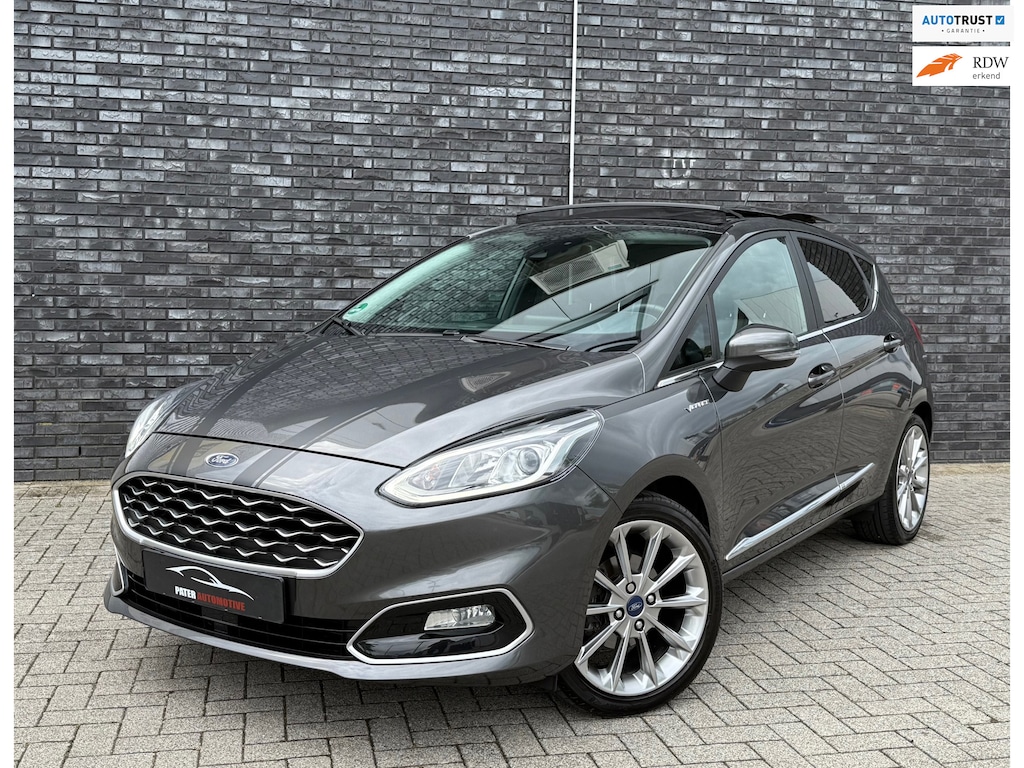 Ford Fiesta 1.0 EcoBoost Vignale Nwe Distr|Panorama|B&O|Full Keyless|Carplay|Led & Xenon|Leder|17"