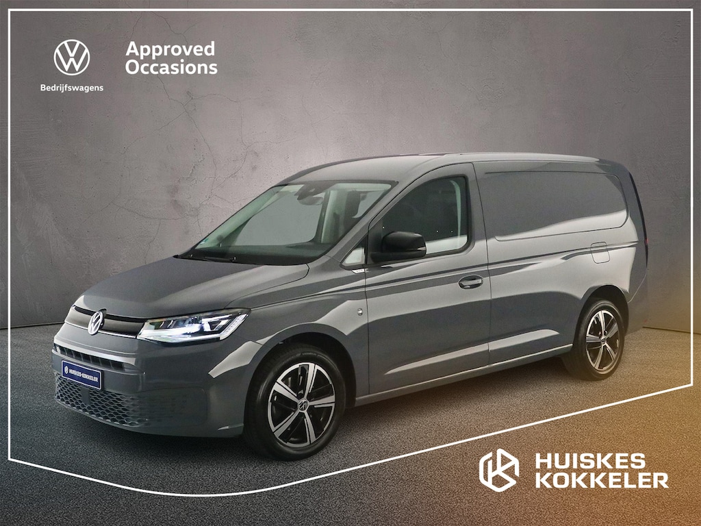 Volkswagen Caddy Maxi Cargo 2.0 TDI 122pk DSG 1st Edition | LED koplampen / achterlichten  | Navigatie | Trekhaak | ACC| 17" | Draadloze AppleCarplay/AndroidAuto | ComfortTussenschot