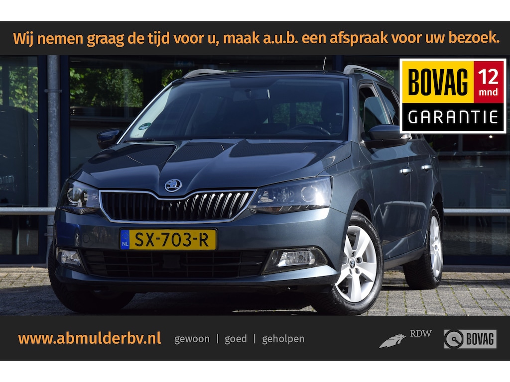 Skoda Fabia Combi 1.0 TSI Ambition Business | Org. NL | BOVAG Garantie | Trekhaak | Navigatie | All Season Banden | 15'' Velgen | Parkeersensoren Achter | Airconditioning |