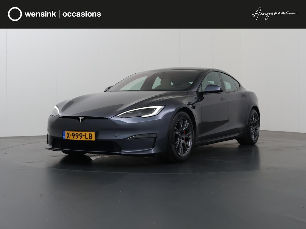 Tesla Model S Plaid AWD 90 kWh 1020pk | Nederlands geleverd | Luchtvering | Panoramadak | Full Self Driving |