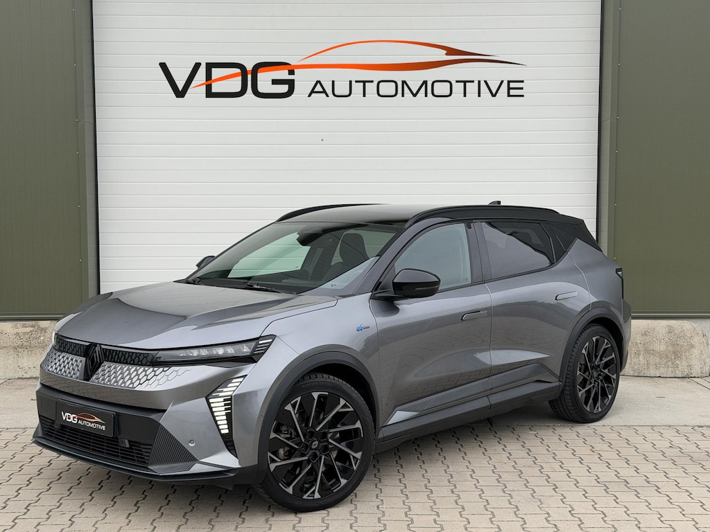 Renault Scenic E-Tech EV87 long range Alpine / SOH 98% / WLTP 625km / Snel lader / Solarbay Panoramadak / Harman Kardon / Two Tone / Adaptive Cruise / Camera
