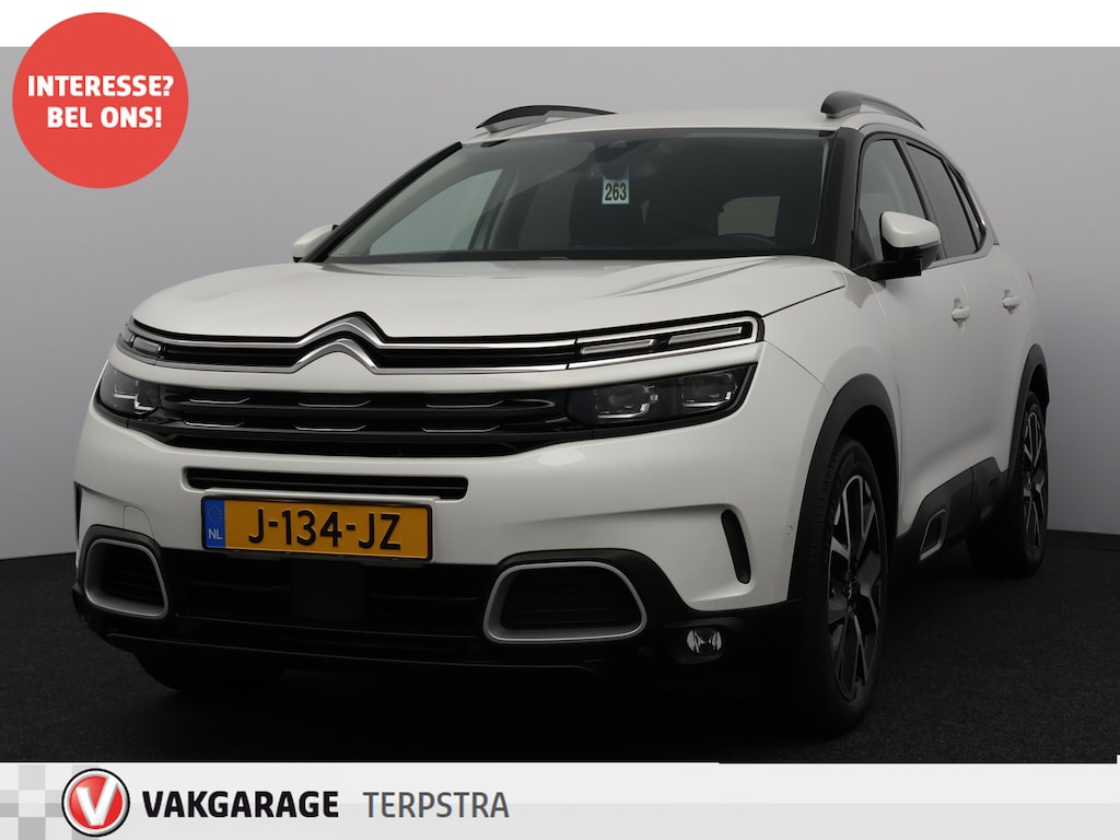 Citroën C5 Aircross 1.2 PureTech Business Plus/ D-Riem verv: 84.000 KM!/ Trekhaak/ Virtual Dashb./ 19'' LMV/ Apple + Android/ Half-Leder/ Elek. Kofferklep/ Voorruitverw./ Stoelverw./ Keyless/ PDC V+A/ Extra getint glas/ LED Koplampen/ Dakr