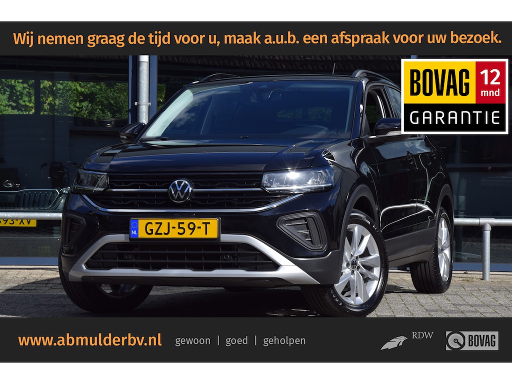 Volkswagen T-Cross 1.0 TSI 116PK Life Edition DSG Automaat | Org. NL | Fabrieksgarantie | Adaptive Cruise Control | Apple Carplay/Android Auto | Stoelverwarming |
