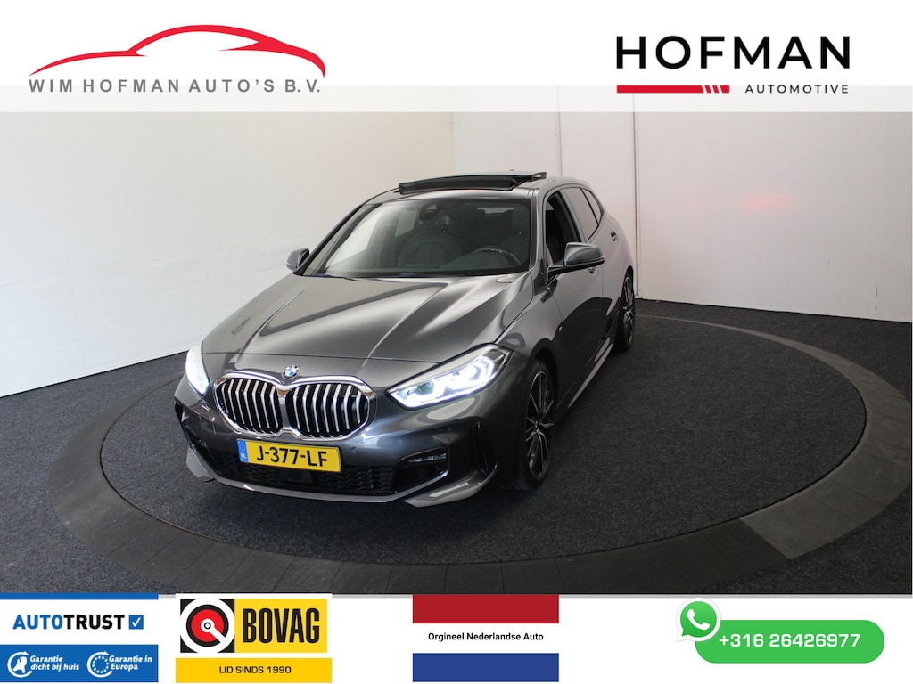 BMW 1-Serie 118i High Executive M-Sport Pano Camera Vol Leder