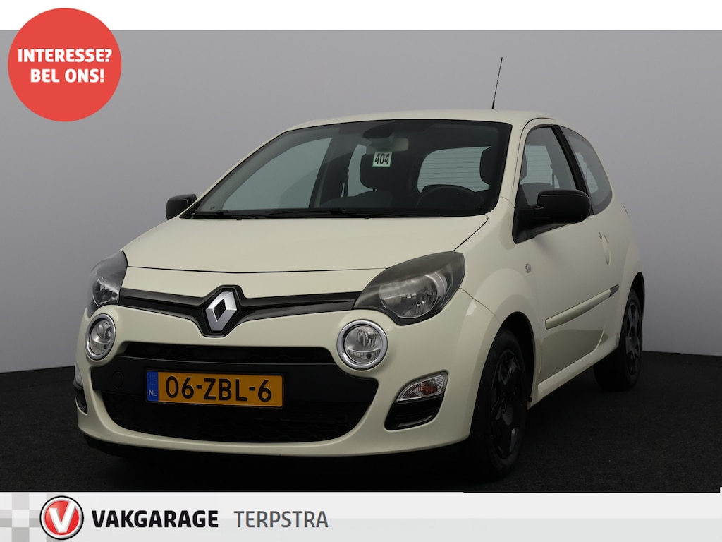 Renault Twingo 1.2 16V Dynamique/ D-Riem verv: 176.000 KM!/ Clima/ Cruise/ Elek. pakket/ Isofix/ Bluetooth/ Multi. LEDER. Stuur/ Mistl./ Dakspoiler.