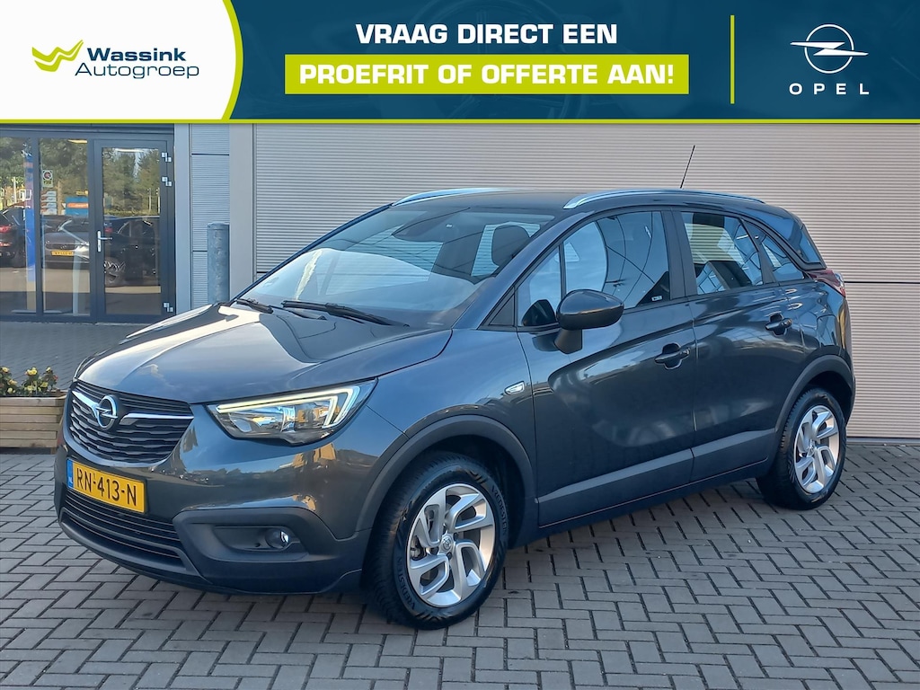 Opel Crossland X 1.2T 130pk Edition + Extra's | Airconditioning | Navigatie | Lm-velgen | Trekhaak | Parkeersensoren | Cruise control