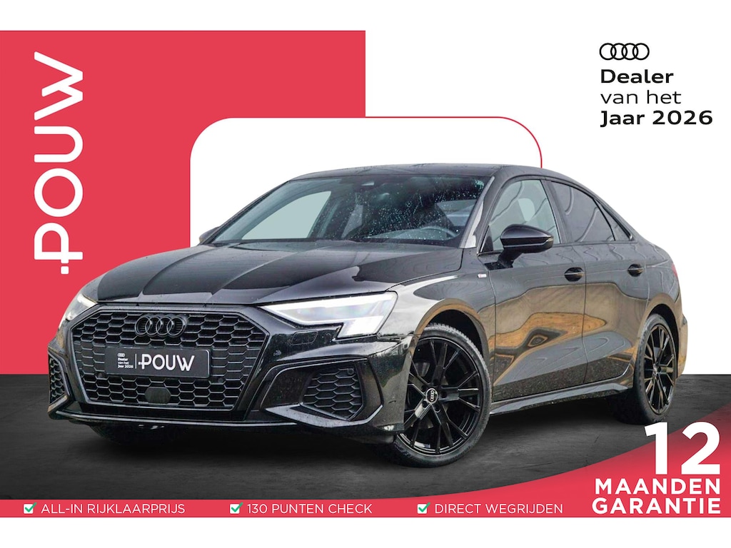 Audi A3 Limousine 35 TFSI 150pk S-tronic S Edition | Panoramadak | Camera | Matrix LED | PDC V/A | 18" Velgen