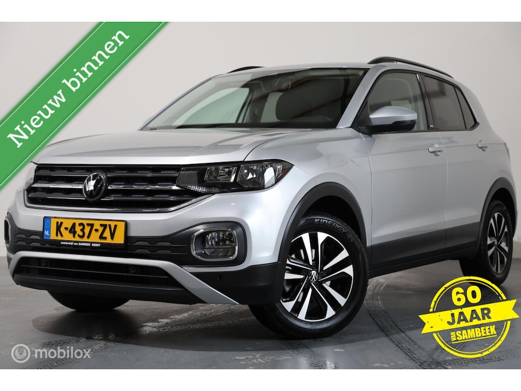Volkswagen T-Cross 1.0 TSI Style - Trekhaak afneembaar - Carplay - Stoelverwarming