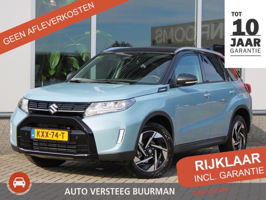 Suzuki Vitara 1.4 Boosterjet Smart Hybrid Style Automaat Panorama-Schuifdak, Leder/Microvezel Bekleding, Parkeersensoren V&A