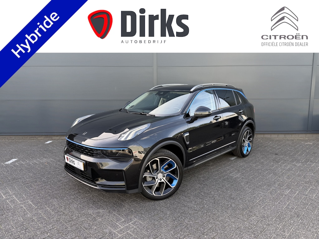 Lynk & Co 01 262pk PHEV (Elektrisch Schuifdak - Infinity Sound - 360gr Camera - Stoelverwarming - Elektrische Klep - Adaptieve Cruise Controle - LED - Parkeersensoren V+A)