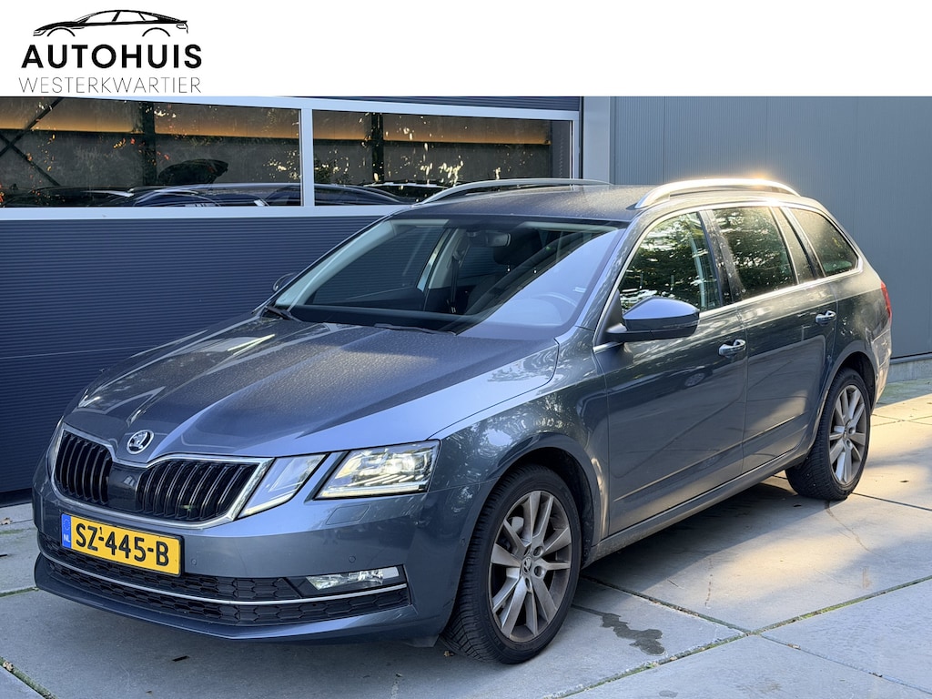Skoda Octavia Combi 1.5 TSI 150pk H6 Greentech Style Business Climate Control Stoelverwarming Trekhaak Navigatie Camera