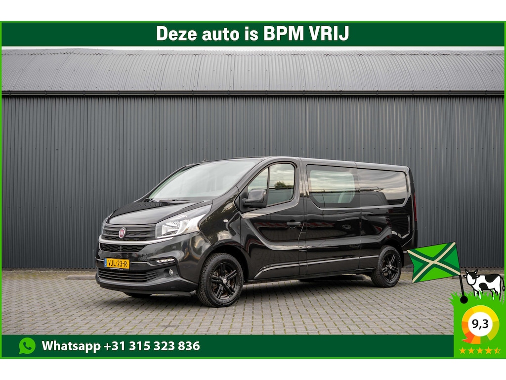 Fiat Talento 2.0 EcoJet L2H1 | 145PK | DC 5-Zits | Camera | Cruise | Navi | Airco | Trekhaak