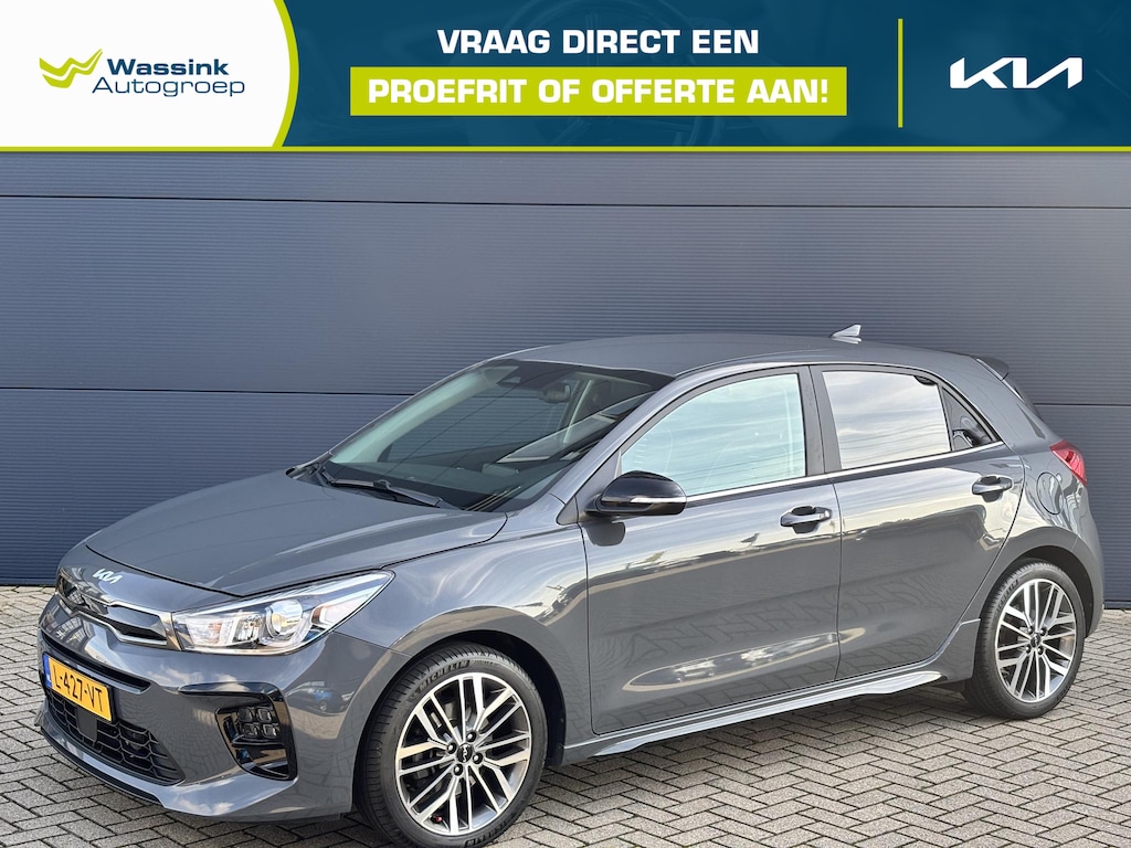 Kia Rio 1.0 T-GDi MHEV GT-Line | Stoel/stuur verw. | Navi | Airco | Carplay