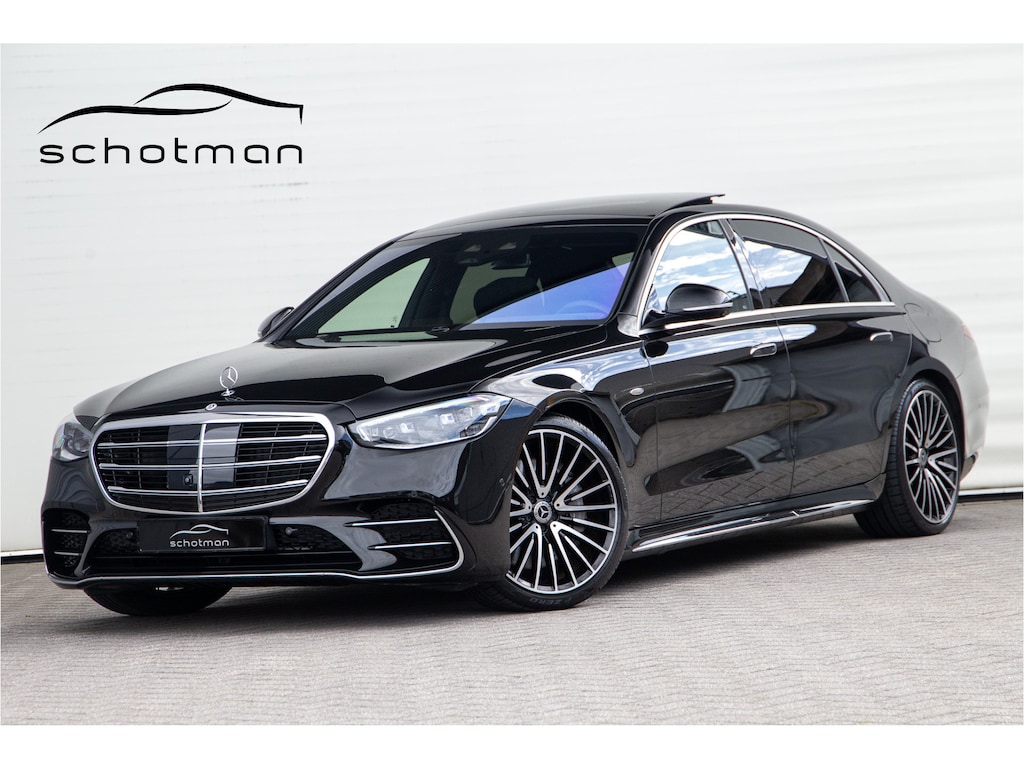 Mercedes-Benz S-klasse 580 e 4MATIC Lang AMG Premium Plus, Business Class, Burmester 4D, 4x Massage, Achterasbesturing, 2025