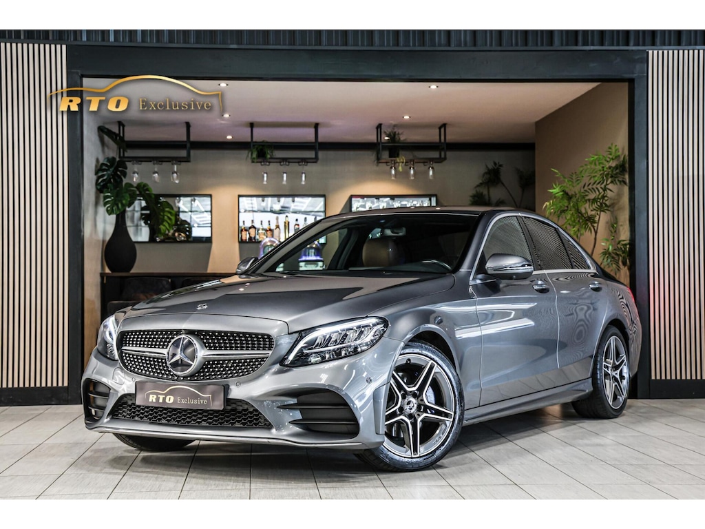 Mercedes-Benz C-klasse 180 AMG|Leder|NAP|Virtual|360 camera