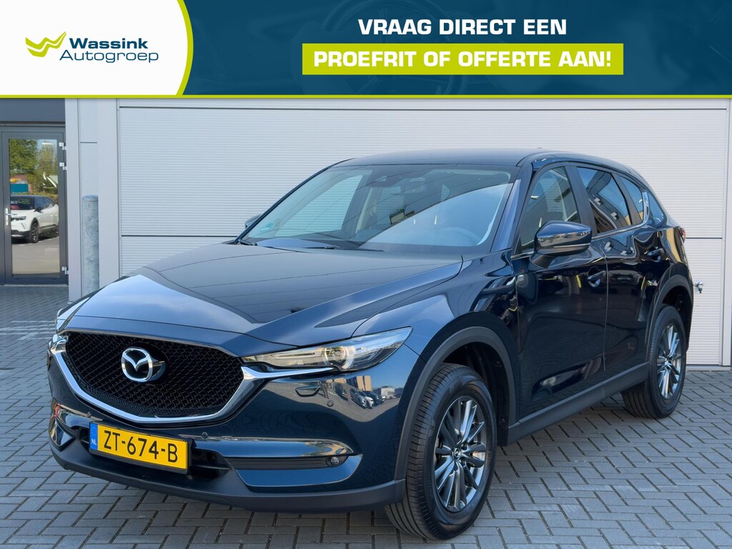 Mazda CX-5 2.0 SKYACTIV-G 165pk Automaat Comfort | Climate control | Trekhaak 2000kg | Navigatie via Apple / Android | Lm-velgen | Winterpakket | Parkeersensoren v+a