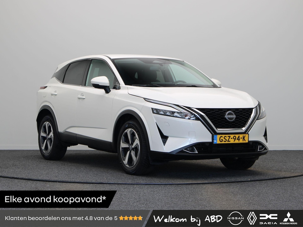 Nissan Qashqai 158pk MHEV Xtronic N-Connecta | Trekhaak 1800KG | Elektrische achterklep | Adaptieve cruise control | Stoel, Stuur en voorruitverwarming | 360 camera |