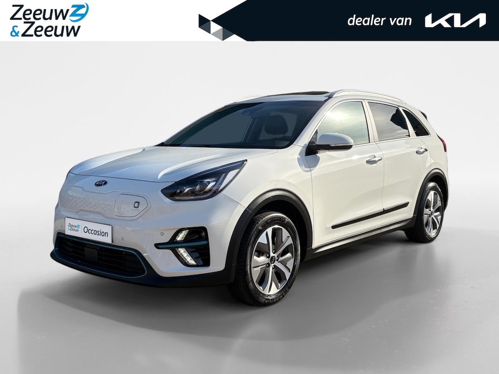 Kia Niro EV e-Niro DynamicPlusLine 64 kWh | *1E EIGENAAR | *TREKHAAK | *BTW AUTO | *WARMTEPOMP | APPLE CARPLAY/ ANDROID AUTO | CAMERA | NAVI | STOEL/ STUURVERWARMING | PANODAK | CLIMA | ETC…