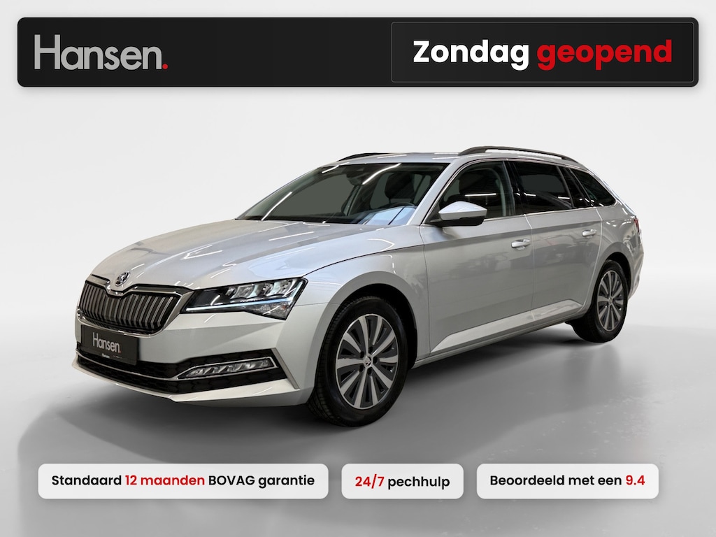 Skoda Superb Combi 1.4 TSI iV Business Edition I Adaptive Cruise I Camera I Stoelverwarming I Keyless I CarPlay I LED I