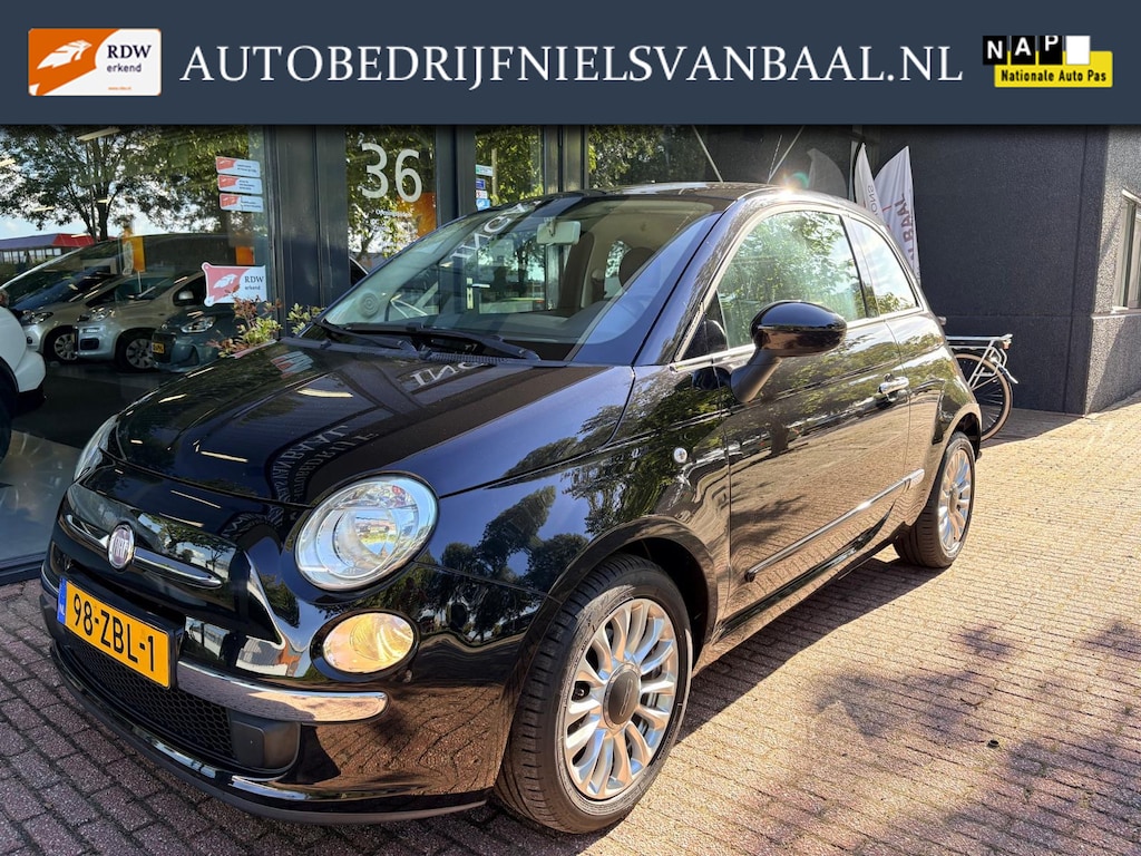 Fiat 500 0.9TwinAir Lounge Automaat/65Dkm NAP/Panorama/Airco
