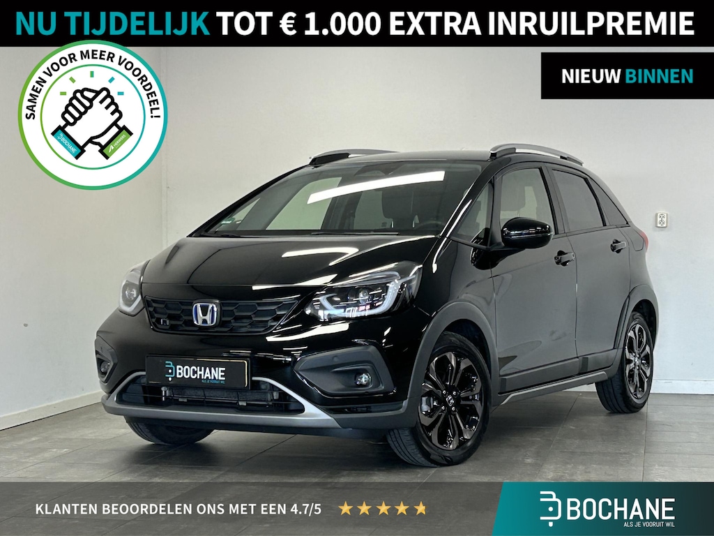 Honda Jazz 1.5 e:HEV Advance Crosstar AUTOMAAT | LED | NAVI | CLIMATE CONTROL | TREKHAAK | HOGE INSTAP