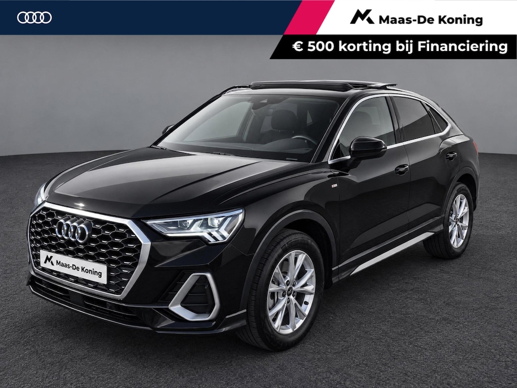 Audi Q3 Sportback 45 TFSIe 180kW/245PK S Line · Panoramadak · Trekhaak · Camera · Appler/Android Car Play · Drive select