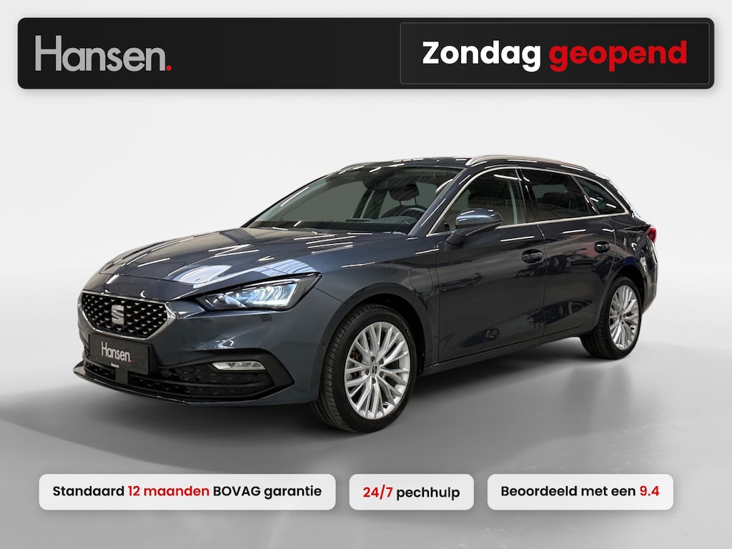 SEAT Leon Sportstourer 1.4 TSI eHybrid PHEV FR Business Intense I Elek. Trekhaak I Adaptive Cruise I Stoel- en Stuurverwarming I Parkeersensoren I