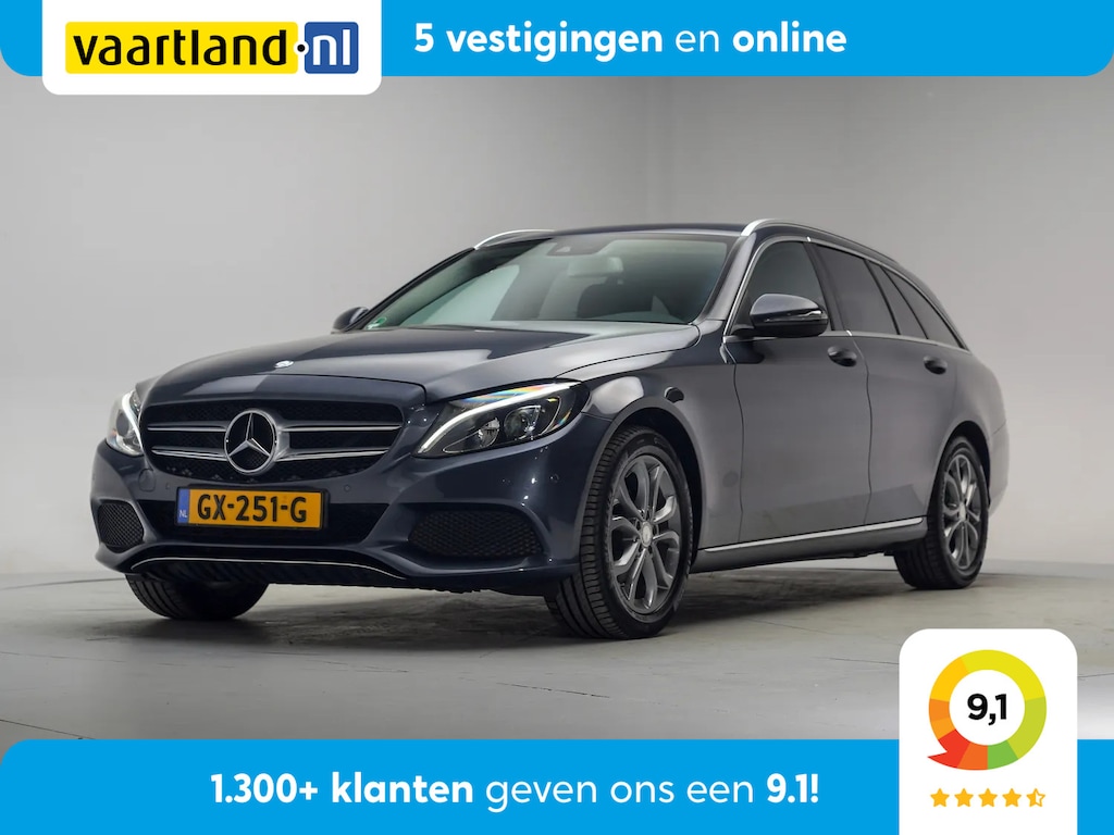 Mercedes-Benz C-klasse 180 Prestige [ Trekhaak Burmester Navi LED Stoelverwarming ]