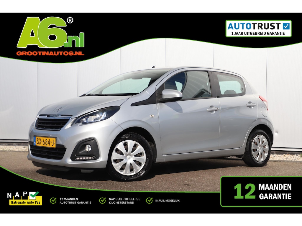 Peugeot 108 1.0 e-VTi Active Radio Bluetooth Airco LED Elektrische Ramen