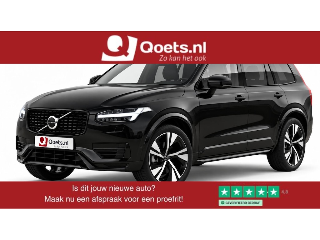 Volvo XC90 2.0 T8 Recharge AWD R-Design Luchtvering - Panoramadak - Adaptieve Cruise Control - Getinte Ruiten - Zongordijnen  - Elektrisch verstelbare/verwarmde stoelen - Visual Park Assist -
