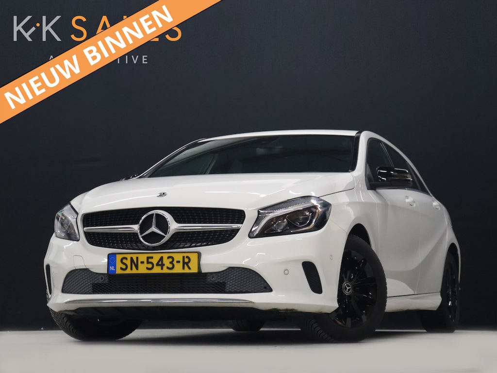 Mercedes-Benz A-klasse 160 Ambition [CRUISE CONTROL, PDC V+A, STUURWIEL MULTIFUNCTIONEEL, CLIMATE CONTROL, LED, GARMIN MAP PILOT, SPORTSTOELEN, REGENSENSOR, NIEUWSTAAT]