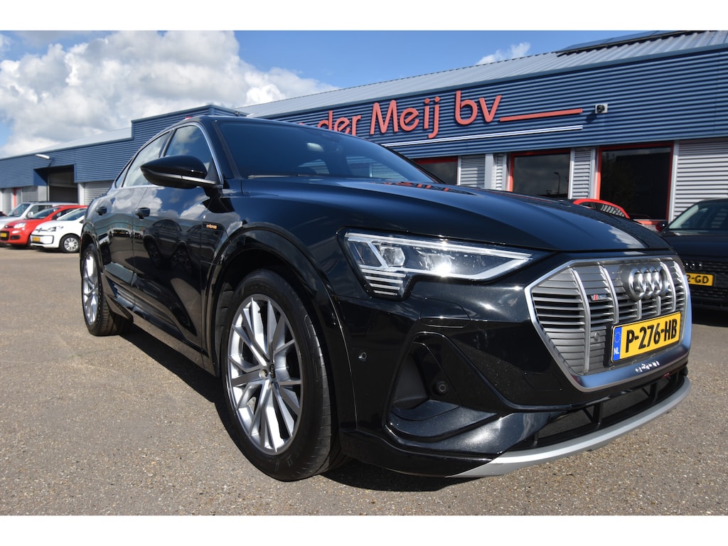 Audi e-tron Sportback 55 quattro S edition 95 kWh , LUCHTVERING , TREKHAAK , LEDER BEKL , LED KOPL , PDC V+A ,  LMV21 ,