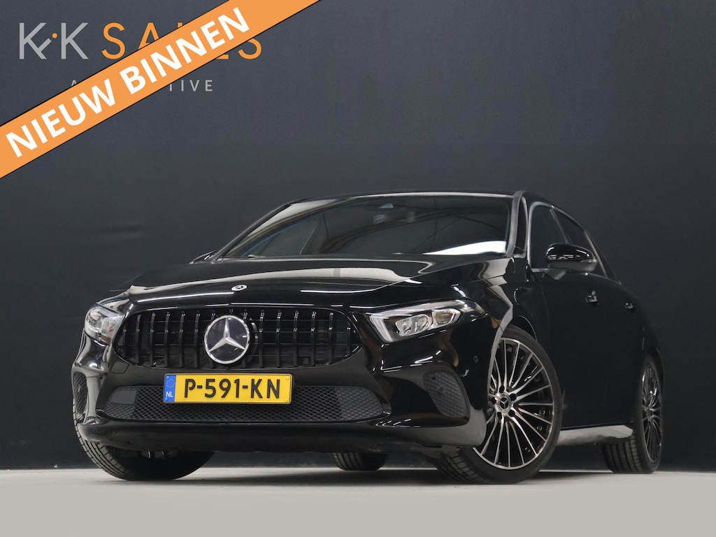 Mercedes-Benz A-klasse 180 Business Solution Luxury [STOELVERWARMING, CAMERA, DIGITAL DASH, CRUISE CONTROL, LED, LEDER, BLUETOOTH, CLIMECONTROL, NAVIGATIE, ESP, START STOP SYSTEEM, NIEUWSTAAT]