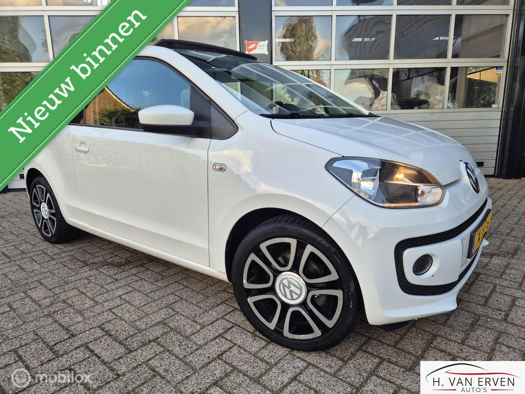 Volkswagen Up! 1.0 high up! SCHUIFKANTELDAK LEDER CRUISE NAP