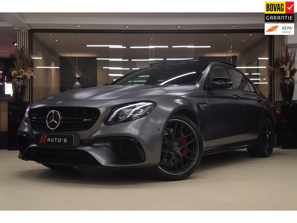 Mercedes-Benz E-klasse AMG 63 S 4MATIC PANO/BUR/360CAM/MEM/SFEERVER/VOL