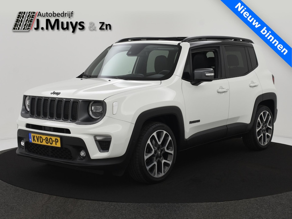 Jeep Renegade 1.5T e-Hybrid S PANODAK|LEER|BLIS|19INCH|WINTERPACK|CAMERACARPLAY|LED