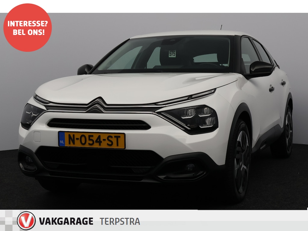 Citroën C4 1.2 Puretech Feel/ Virtual Dashb./ LED Koplampen/ Apple + Android/ Camera/ DAB+/ Lane-Assist./ Navi/ Clima/ Cruise/ Elek. pakket/ Isofix/ Bluetooth/ Multi. LEDER. Stuur/ Mistl./ PDC.