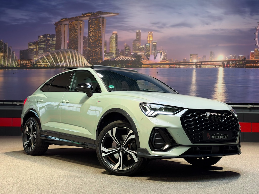 Audi Q3 Sportback 45 TFSI e 3xS-Line TAURUS SILBER |B&o|MEMORY|Keyless|Leder|Sfeer|Panorama|360cam