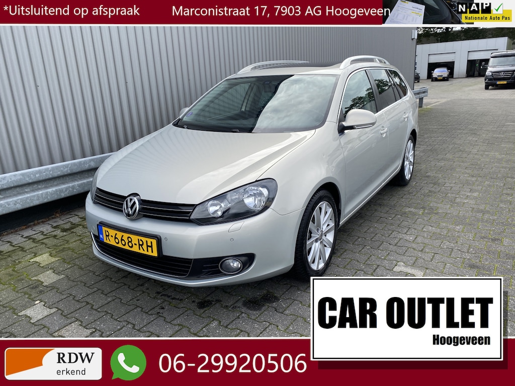 Volkswagen Golf Variant 1.4 TSI Highline 118Dkm, Clima, Stoelvw, Navi, Pano, CC, PDC v/a, LM – Inruil Mogelijk –