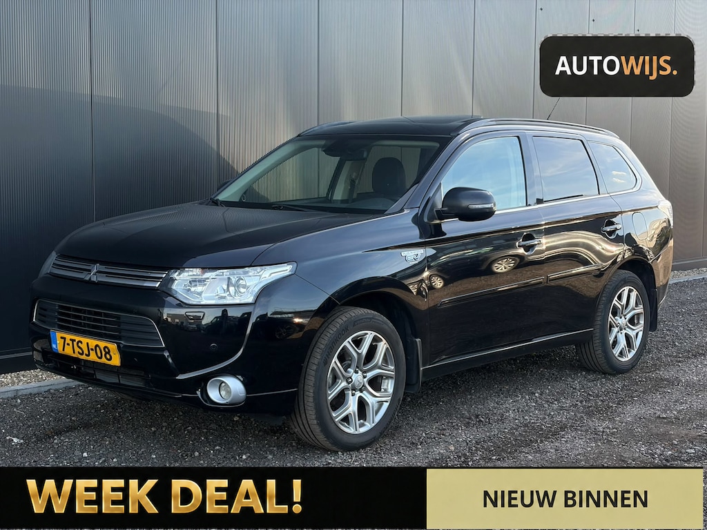 Mitsubishi Outlander 2.0 PHEV instyle+|PANO|LEDER|NL AUTO|TREKHAAK|VOL!
