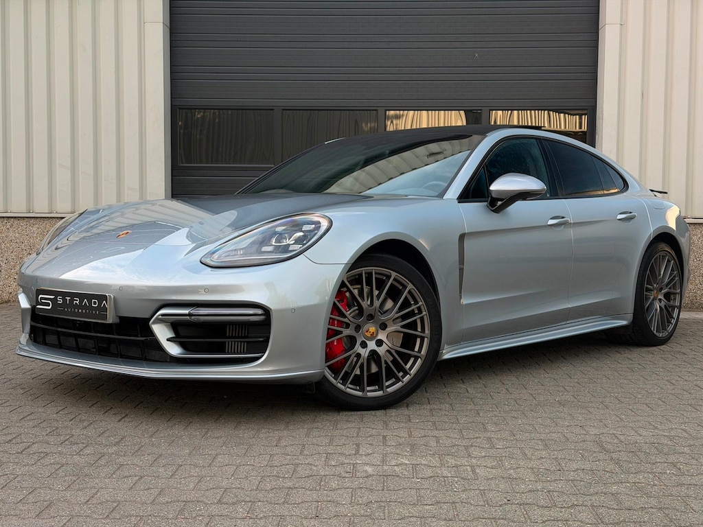 Porsche Panamera 4 E-Hybrid Platinum Edition| 462 PK |Pano | BOSE | Sport Chrono | 360° | Achterasbesturing | Garantie tot 07-2028