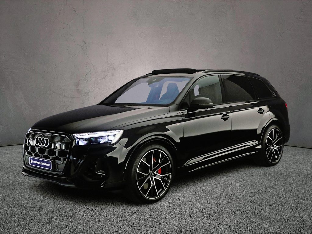 Audi Q7 60 TFSI e quattro Pro Line S Competition | Luchtvering | Trekhaak | Panoramadak | Nachtzichtassist | Achterasbesturing | B&O 3D | Massagestoelen | Head-Up | Laser LED