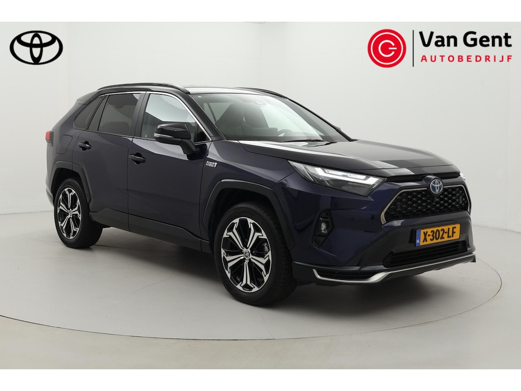 Toyota RAV4 2.5 Plug-in Hybrid AWD Bi-Tone Plus | 360 camera | Leder | Stoelverwarming/-ventilatie | Dodehoek detectie | JBL | Head-up display | Apple Carplay / Android Auto | Digitale binnenspiegel | 19 inch