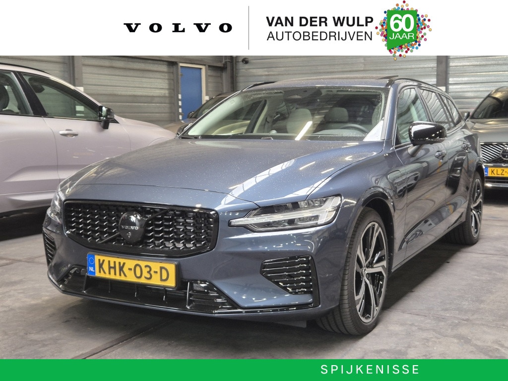 Volvo V60 T8 455PK AWD Ultra Dark | Trekhaak | Massagefunctie voorstoelen | B&W |